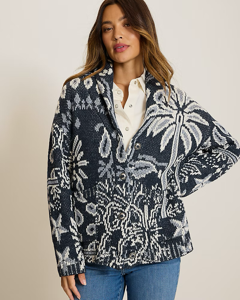 Tommy Bahama x Stetson Palmdana Cardigan