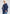 Spliced Sweater blue mix front/side