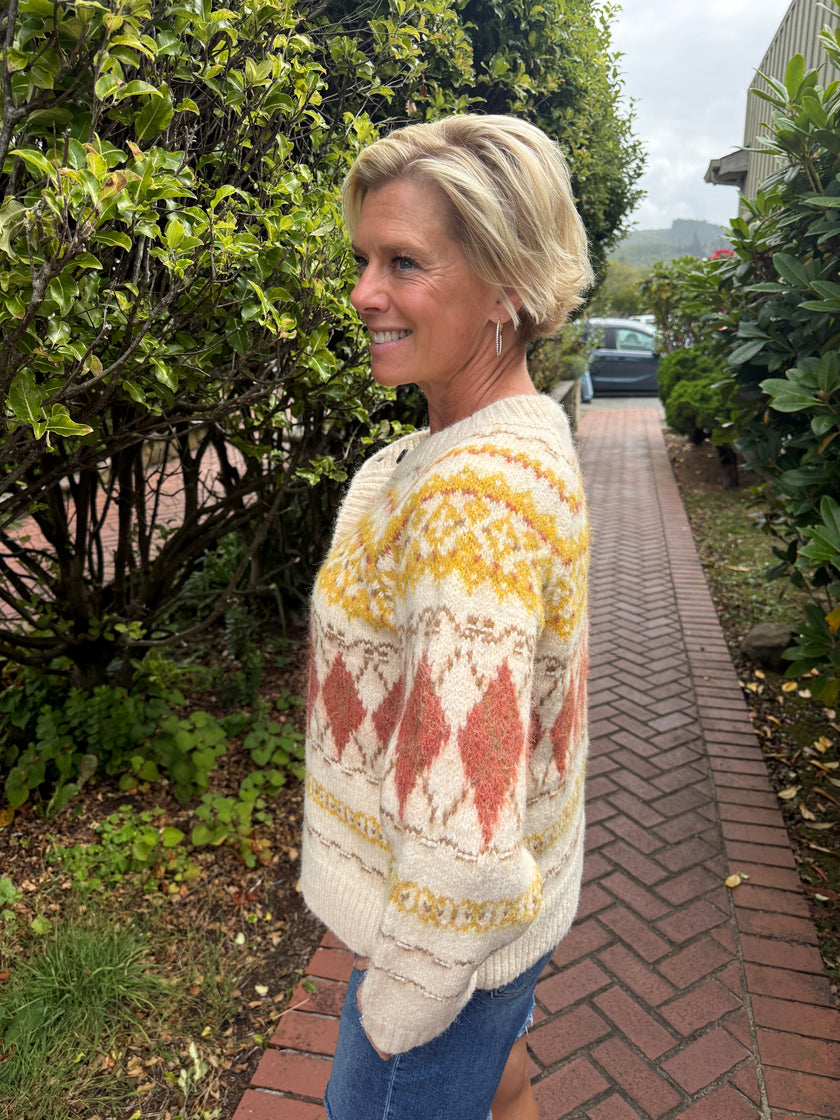Heidi Fair Isle Cardigan