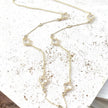 Quatrefoil Clover Long Layering Necklace