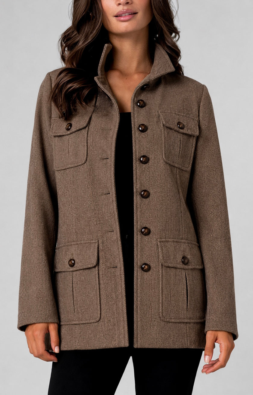 Whitney Funnel Neck Field Jacket