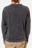 Katin Embroidered Solid Crew Neck Sweatshirt model back