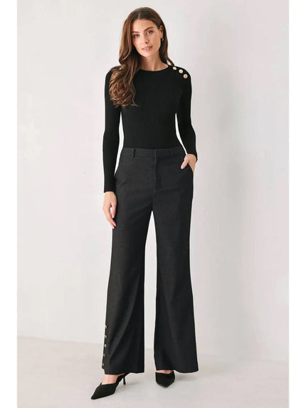 Therese Solid Woven Pant