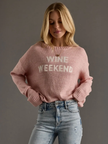 Wine Weekend light pink 