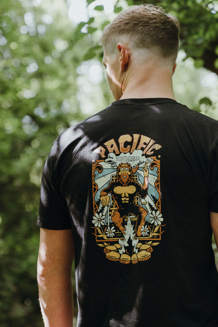 NW Vibes Supply Co Groovy Sasquatch Tee