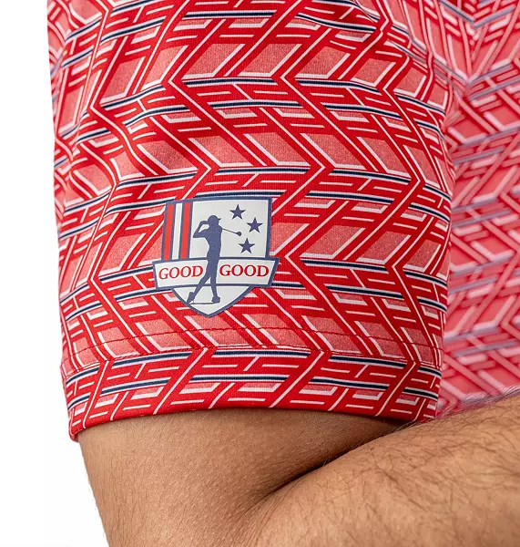 Impact Polo sleeve close up