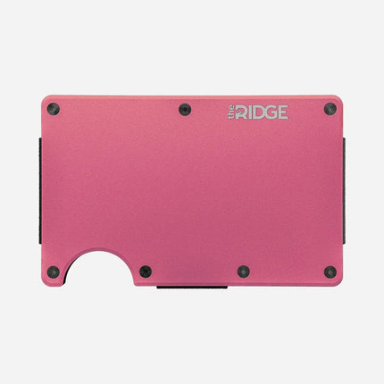 Ridge Wallet | Flamingo Pink-Money Clip