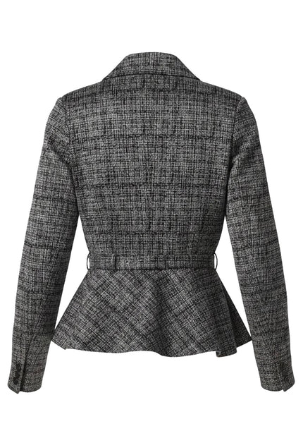 Penny Belted Peplum Blazer