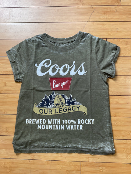 Coors Banquet Burnout Tee-front