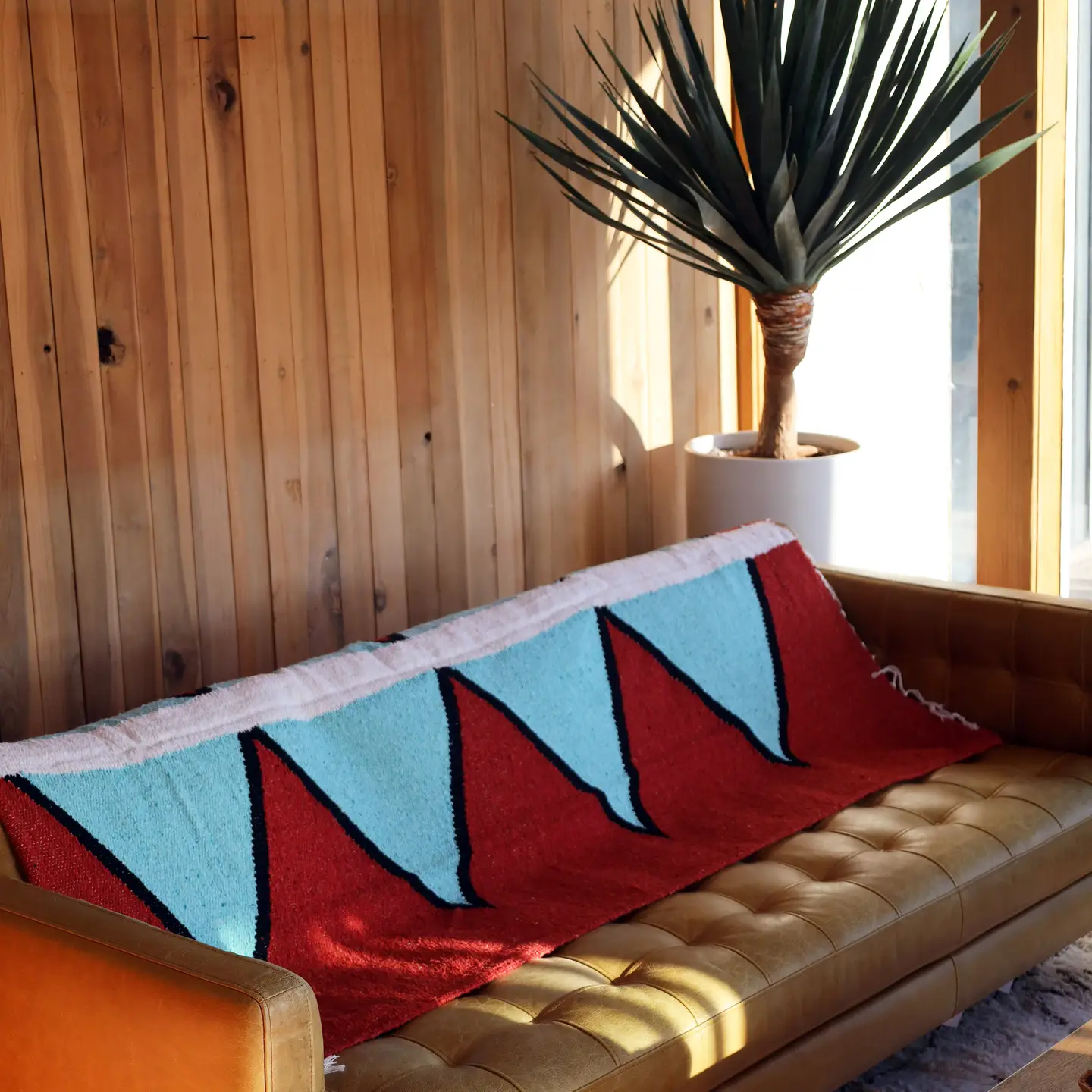Tribe & True Mint + Canyon // Handwoven Blanket