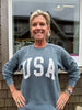 Jordan Long Sleeve navy usa