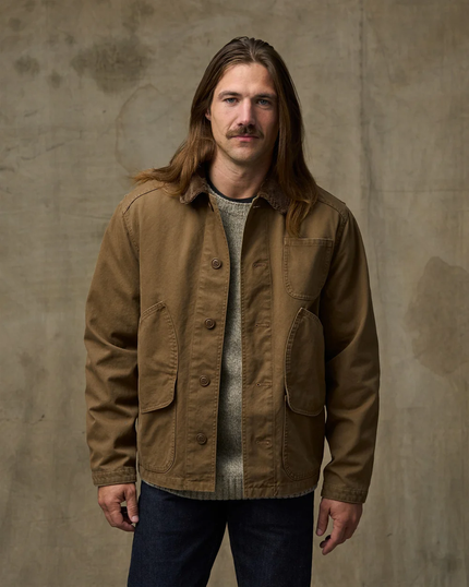 Filson Canvas Outfitter Jacket, kangaroo-front