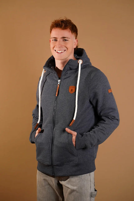 Wanakome Zeus Full Zip Hoodie navy