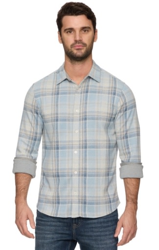 MORSE LS HERO KNIT FLANNEL