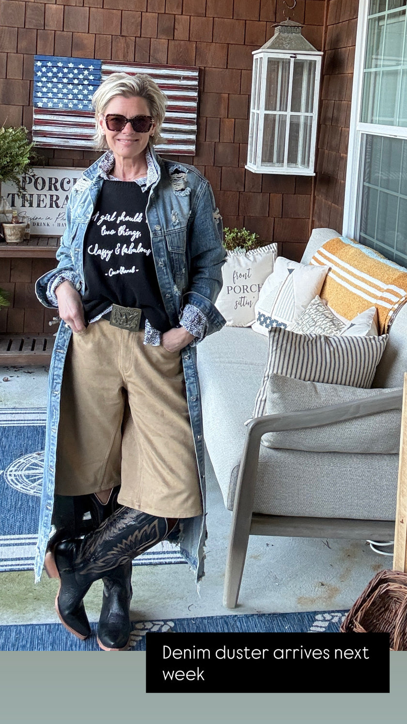 Distressed button up Denim Jacket