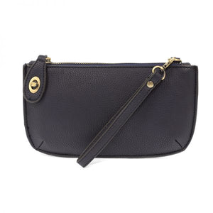 Joy Mini Crossbody Wristlet Clutch neew navy front