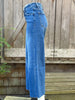 Shallan High Rise Raw Hem Cropped Wide Leg