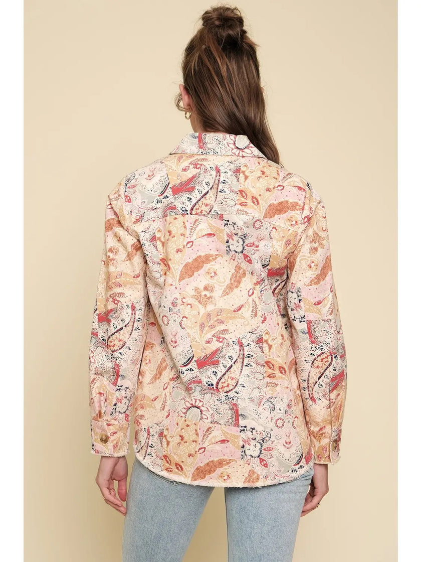 Paisley Patchwork Shacket