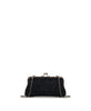 Mini Potenaz Chain Crossbody - Metallic Tweed black