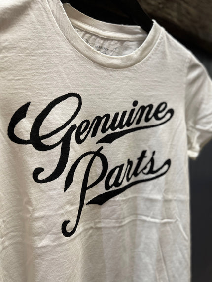 Final Sale | Genuine Parts Women's Tee White/Black