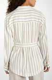 belted shacket