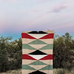 Tribe & True Handwoven Blanket | Infinite Diamond (Earth)