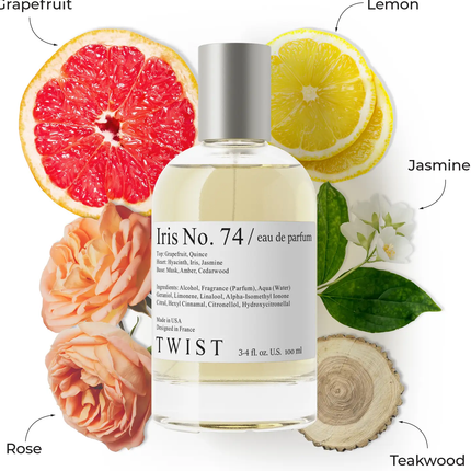 Twist Iris No. 74 Inspired By C. Chance Eau Tendre