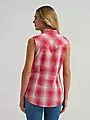 Wrangler Retro Essential Snap Shirt Red