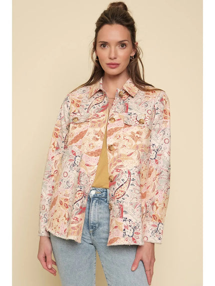 Paisley Patchwork Shacket