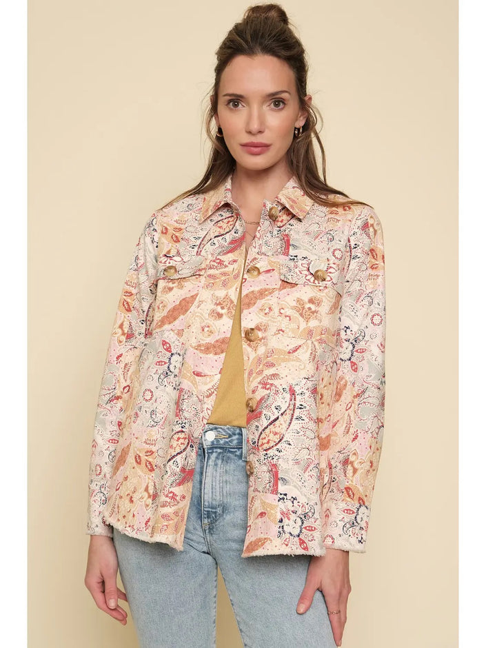 Paisley Patchwork Shacket