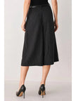 Striped Woven Culotte Pant