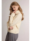 Carly Ribbed Turtleneck Sweater