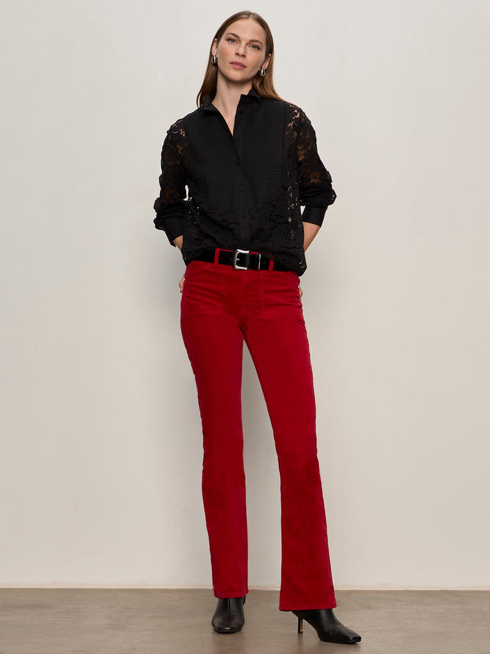 VELVETEEN BROOK BOOTCUT styled