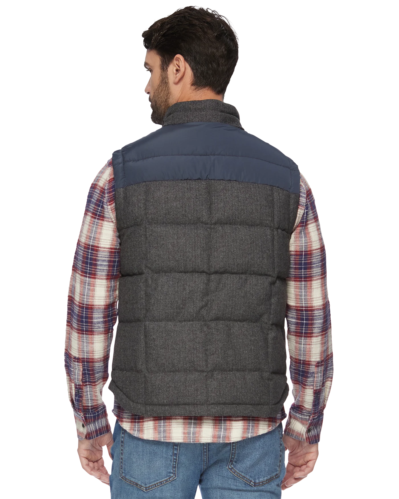 CROWDER MIXED MEDIA PUFFER VEST