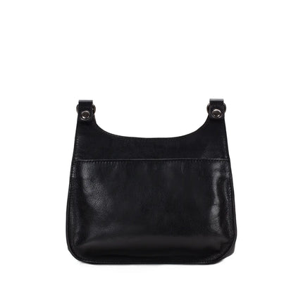 London Saddle Bag, black-back