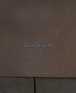 Barbour Wax Leather Briefcase Olive One Size