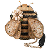 Sweet As Honey Bee Gold and Black Handbag front