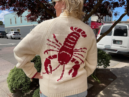 White & Red Lobster