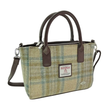 Small Harris Tweed Tote Bag - Beige Stewart
