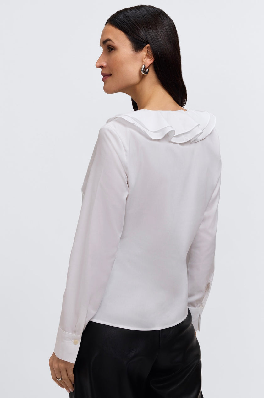 Shantel Ruffle LS Shirt
