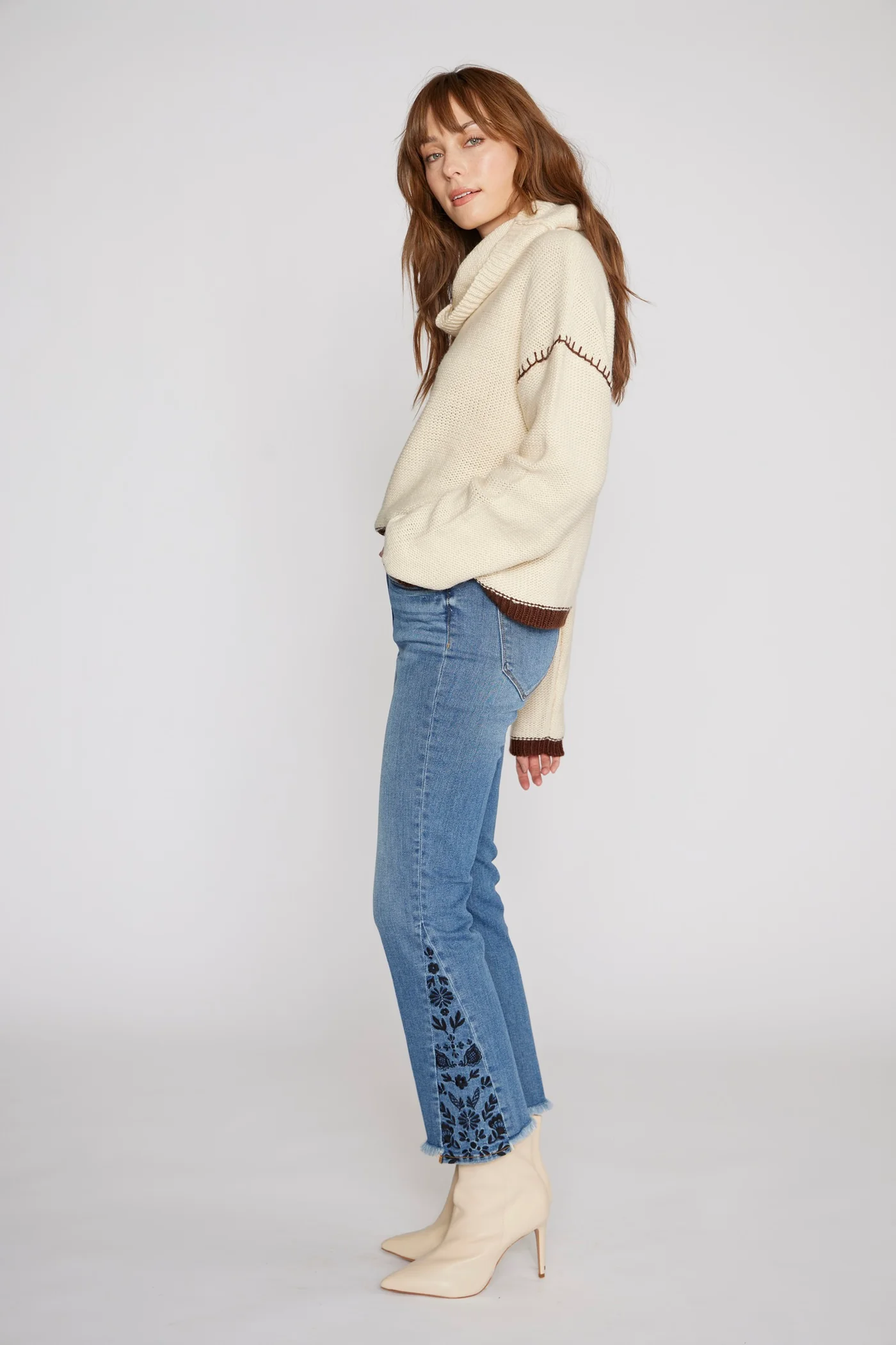 Driftwood Clara Denim Jean side