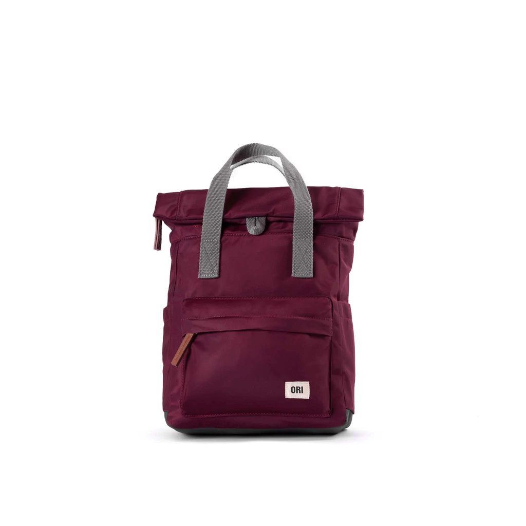Ori London Canfield B (Nylon) Small Bag Plum