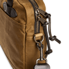 Tin Cloth Compact Briefcase Tan One Size details