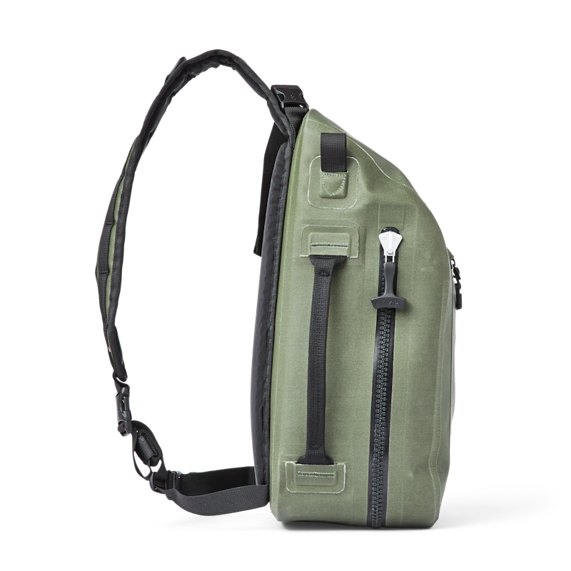 Filson Dry Sling Bag 20L green, Waterproof Bags, Bags and Backpacks, Equipment