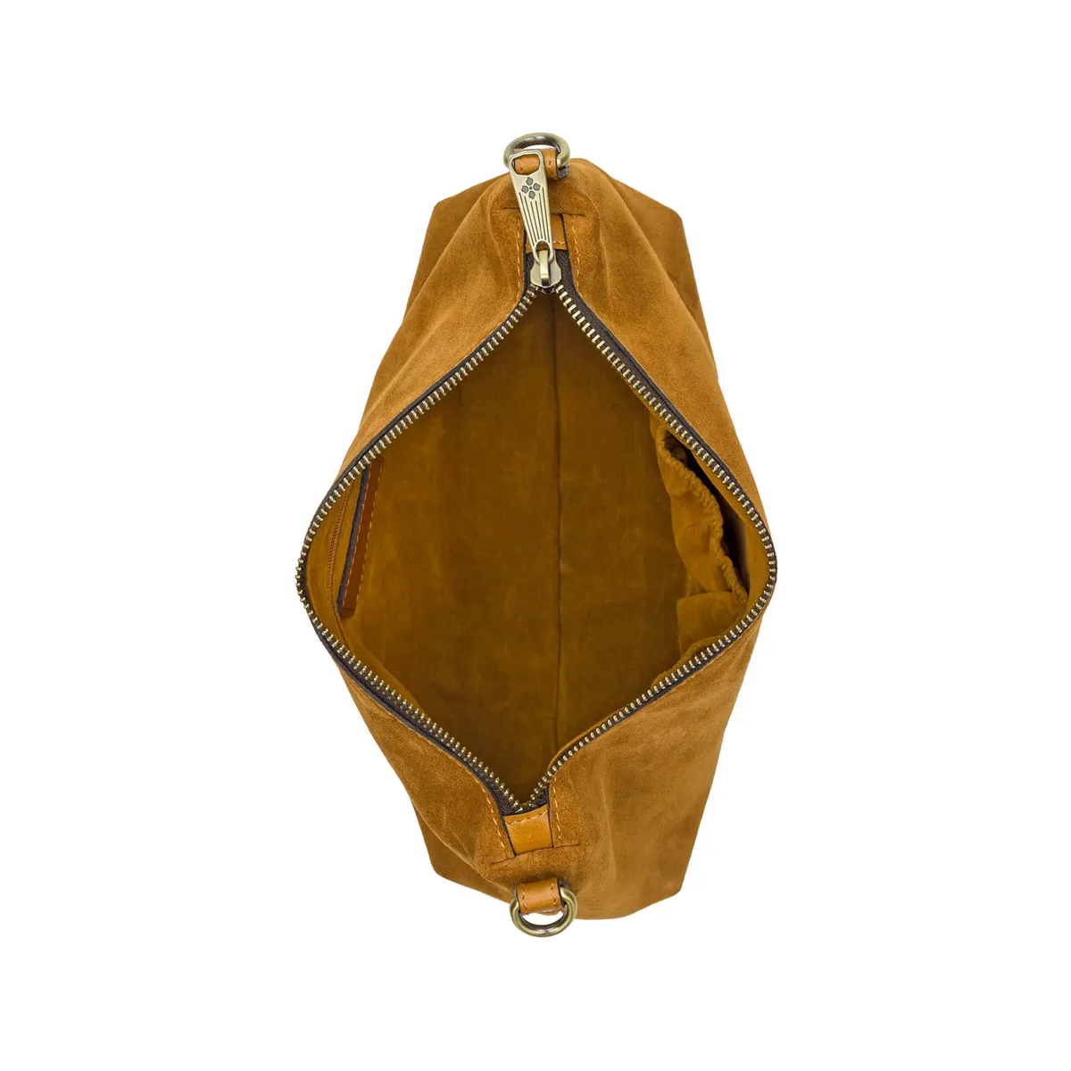 Kolena Hobo - Suede Leather Brown