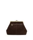 Vivienne Frame Crossbody - Suede Leather Chocolate