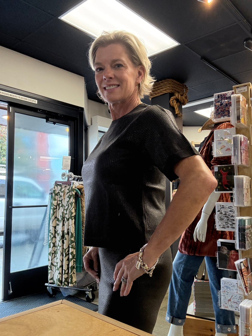 SPARKLE SEQUIN SWEATER