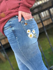 Driftwood Colette X Daisy Bee back pocket detail