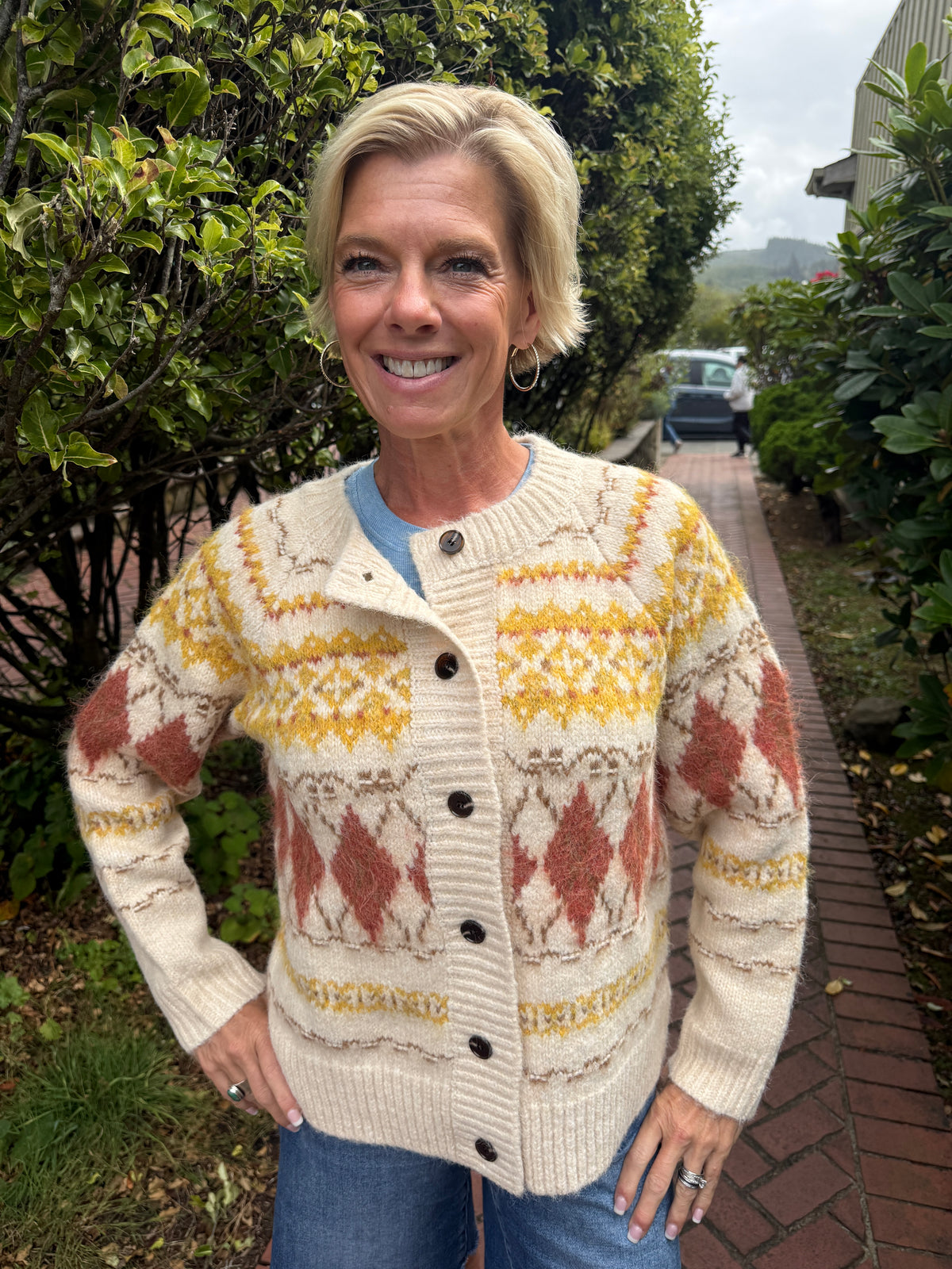 Heidi Fair Isle Cardigan
