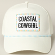 Coastal Cowgirl Embroidery Patch Light Blue Band